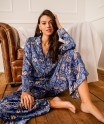Pyjama en satin femme : chemise et pantalon